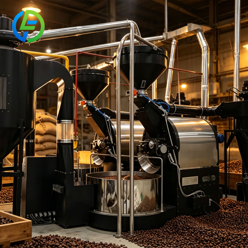 Coffee Equipment Manufacturers - Línea Industrial de Tostado y Molienda
