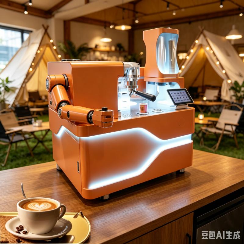 Coffee Equipment For Espresso Machine - Máquina de Café Robótica Personalizada, Robot
