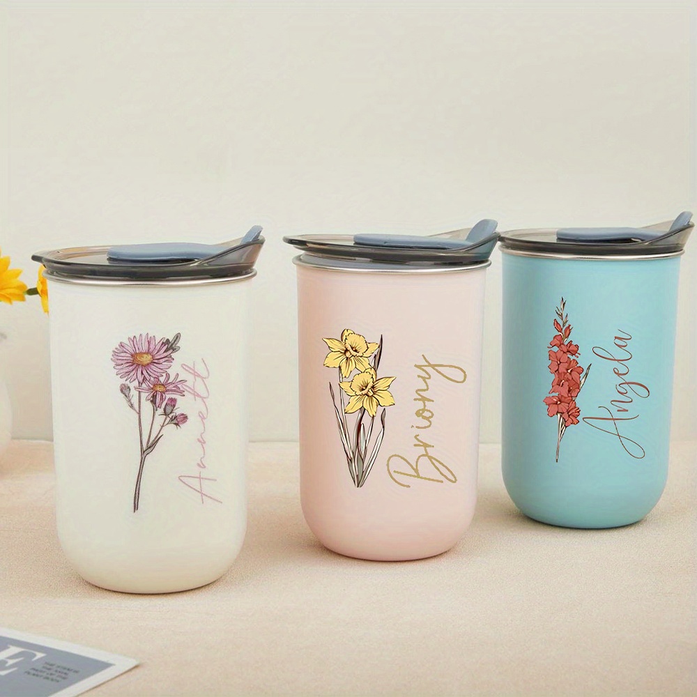 Coffee Equipment With Name - Taza de Acero Inoxidable Personalizada con