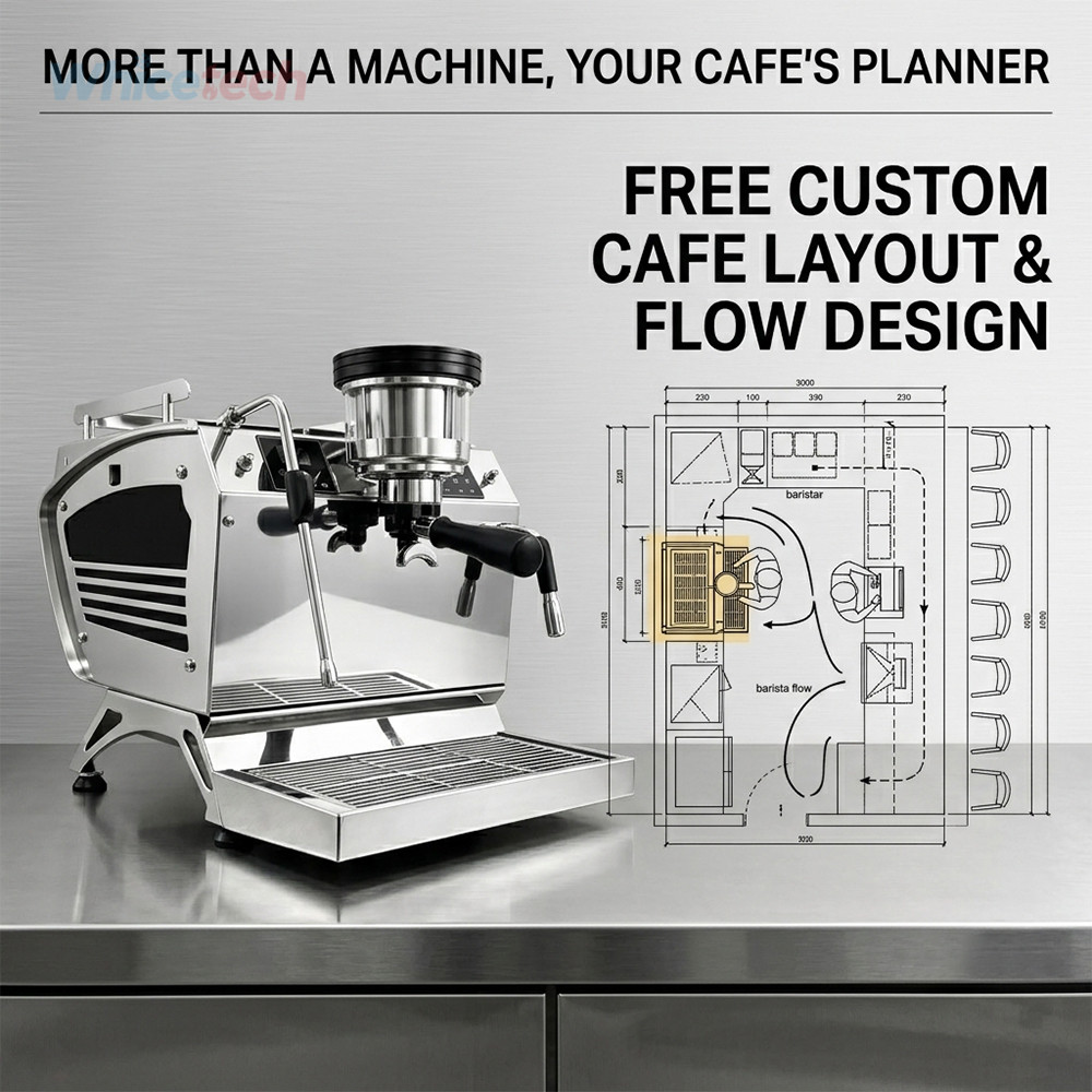 Máquina de Espresso Comercial  - Coffee Equipment For Espresso Machine reseña y precio