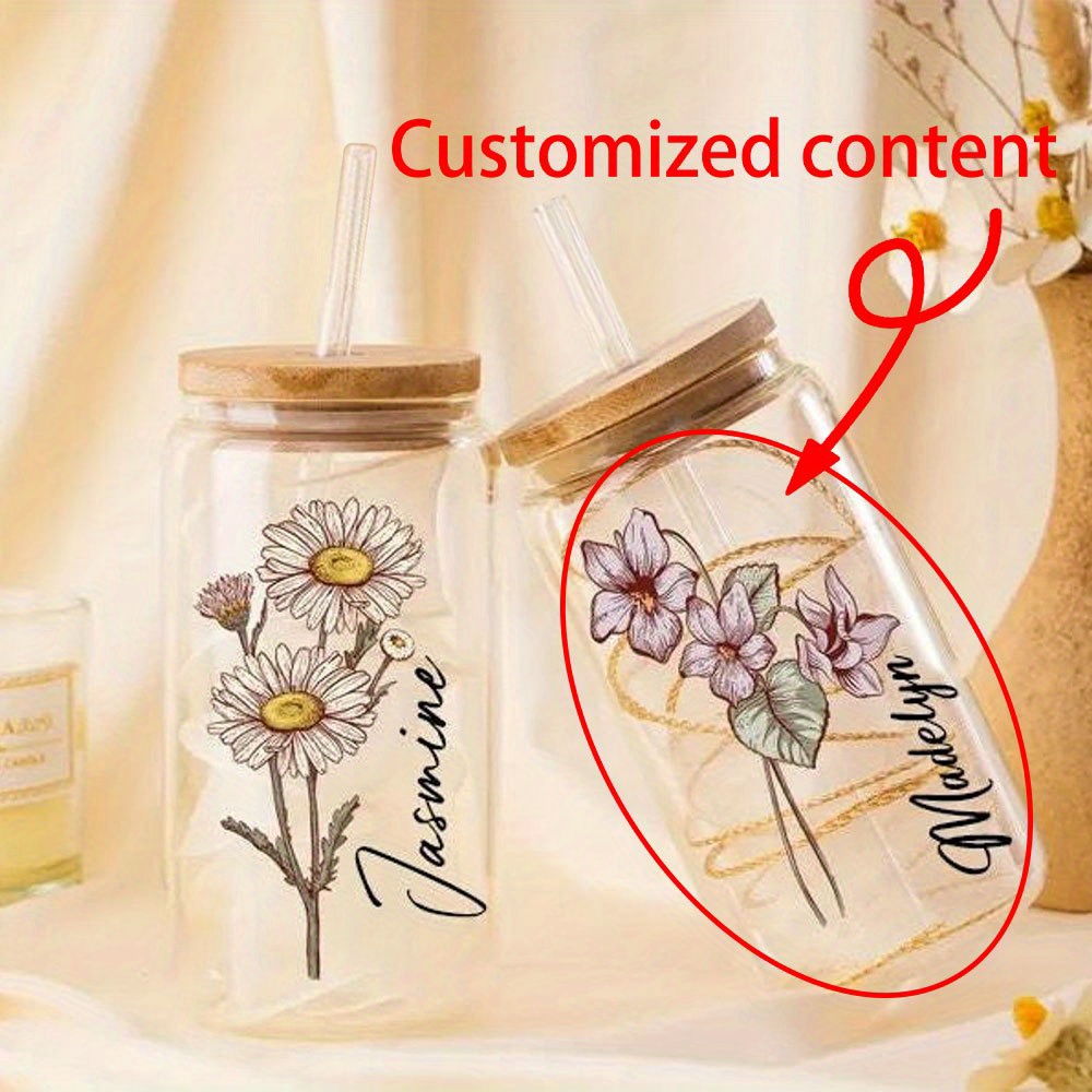 Vaso de Vidrio Personalizado c - Coffee Equipment With Name reseña y precio