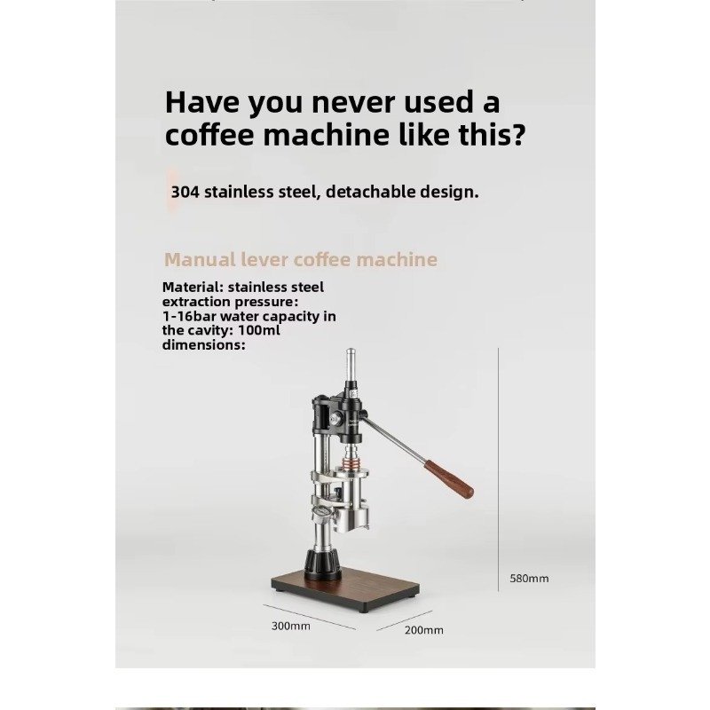 Cafetera Espresso Comercial y  - Coffee Equipment For Espresso Machine reseña y precio